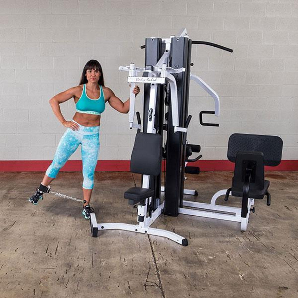 Body-Solid EXM3000LPS Dual Stack Home Gym with Leg Press - My Store