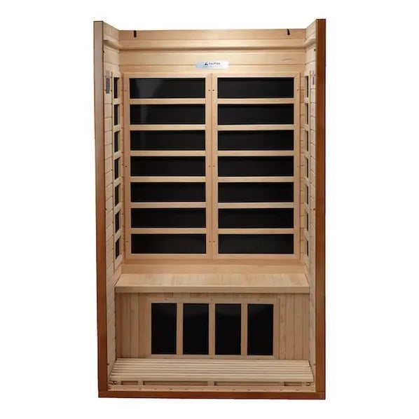 Dynamic Barcelona 1-2-Person Low EMF FAR Infrared Sauna (Canadian Hemlock) - My Store