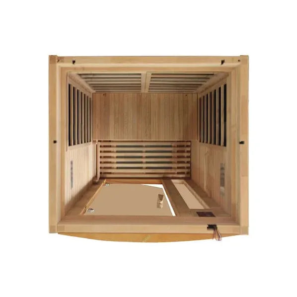 Dynamic Barcelona 1-2-Person Low EMF FAR Infrared Sauna (Canadian Hemlock) - My Store