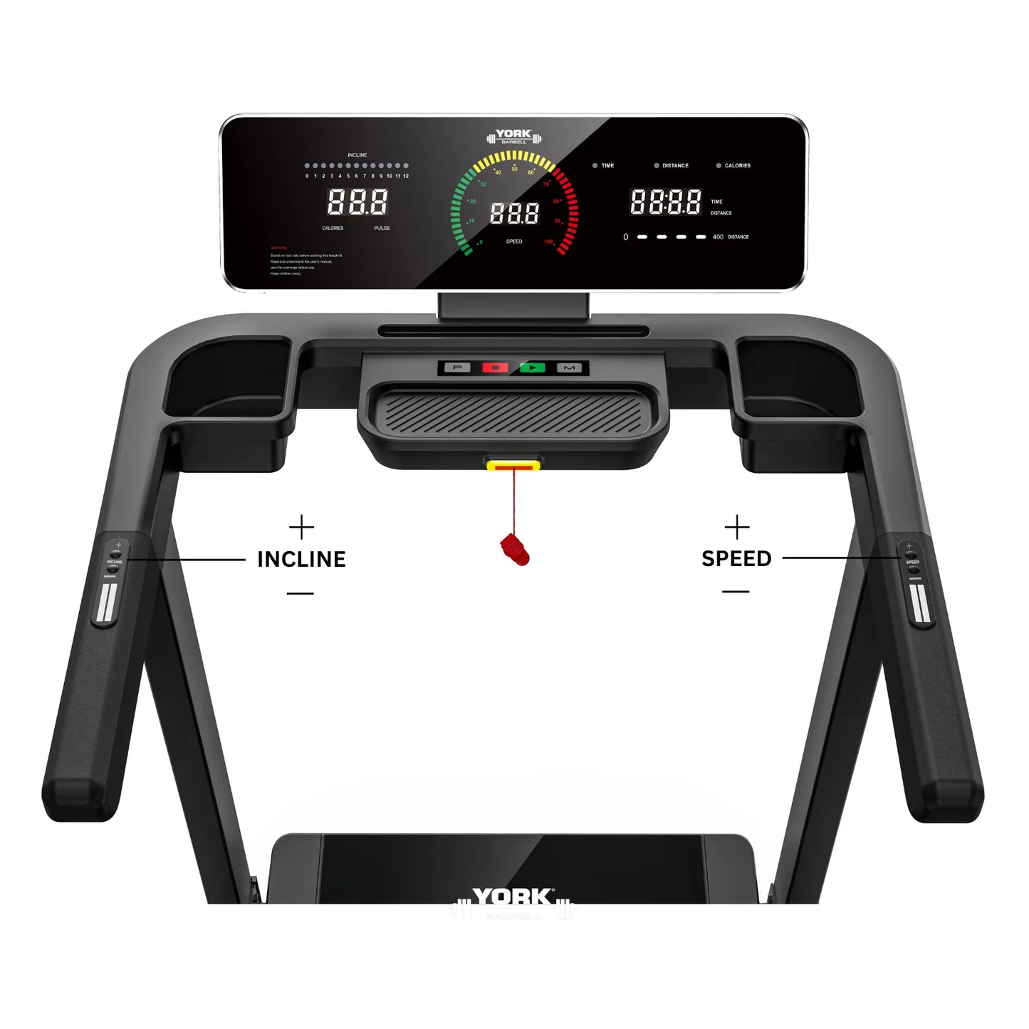 York Barbell HT5 Folding Treadmill - My Store