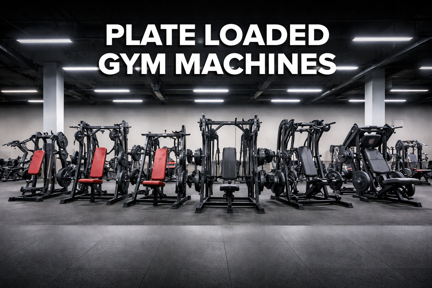 Plate Loaded Gym Machines