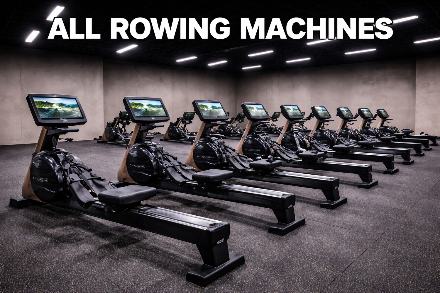 All Rowing Machines