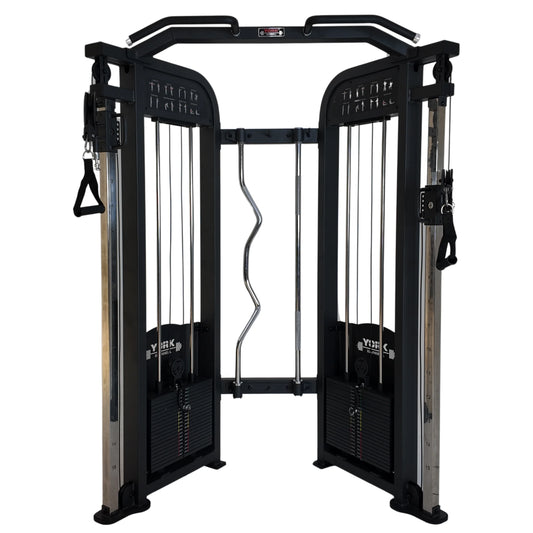 York Barbell C32FT Functional Trainer – Dual Cable Machine (2 x 100kg Weight Stacks) - My Store