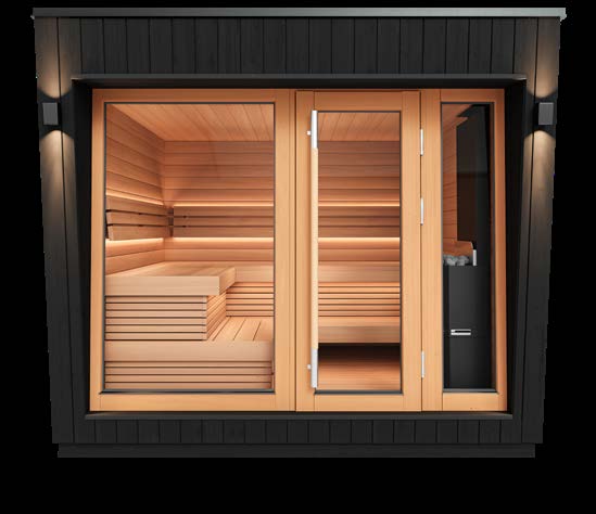 Saunum AirCube Space (4-5 Person) – Luxury Outdoor Sauna - My Store