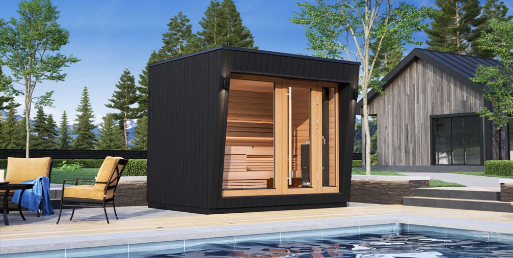 Saunum AirCube Space (4-5 Person) – Luxury Outdoor Sauna - My Store