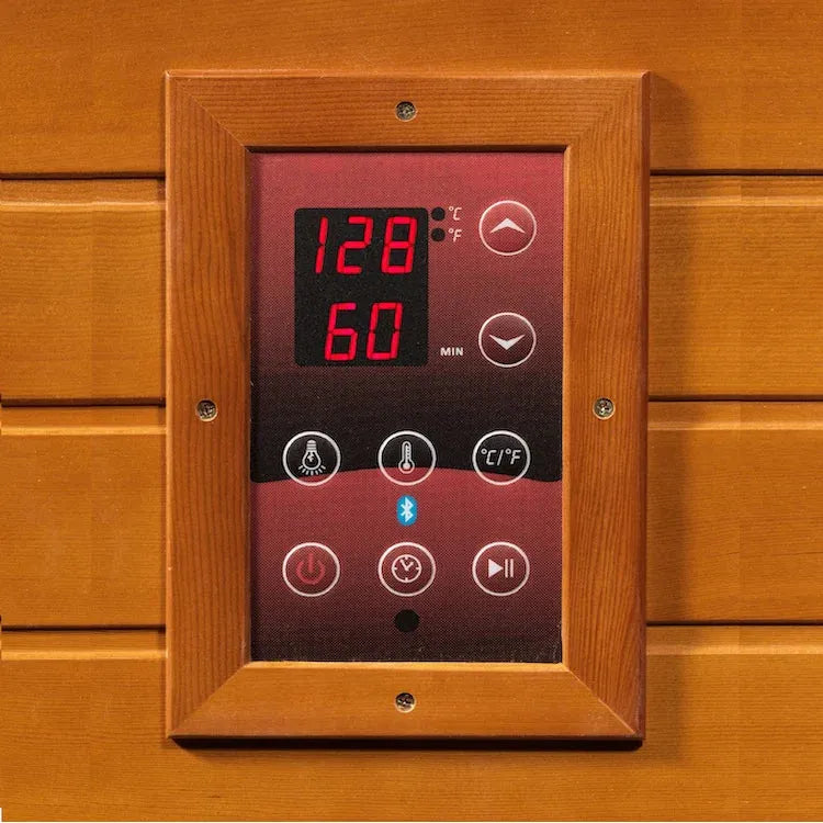 Dynamic Venice 2-Person Low EMF FAR Infrared Sauna (Canadian Hemlock) - My Store