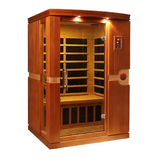Dynamic Venice 2-Person Low EMF FAR Infrared Sauna (Canadian Hemlock) - My Store