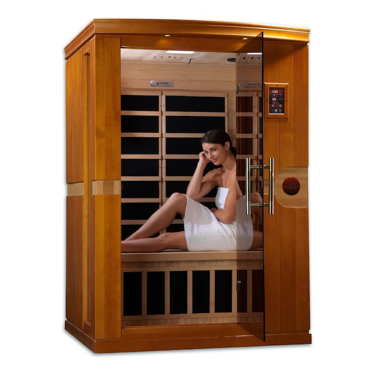 Dynamic Venice 2-Person Low EMF FAR Infrared Sauna (Canadian Hemlock) - My Store