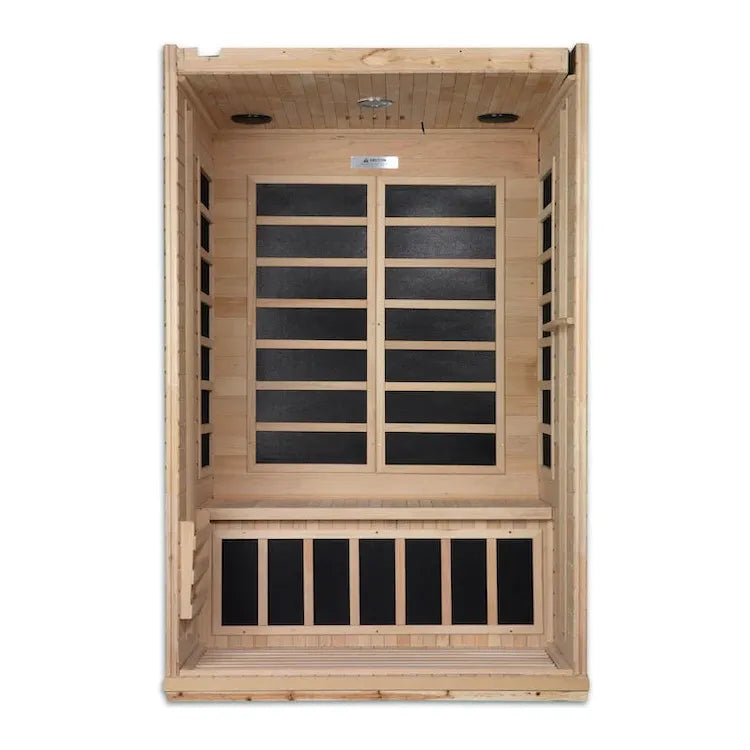 Dynamic Venice 2-Person Low EMF FAR Infrared Sauna (Canadian Hemlock) - My Store