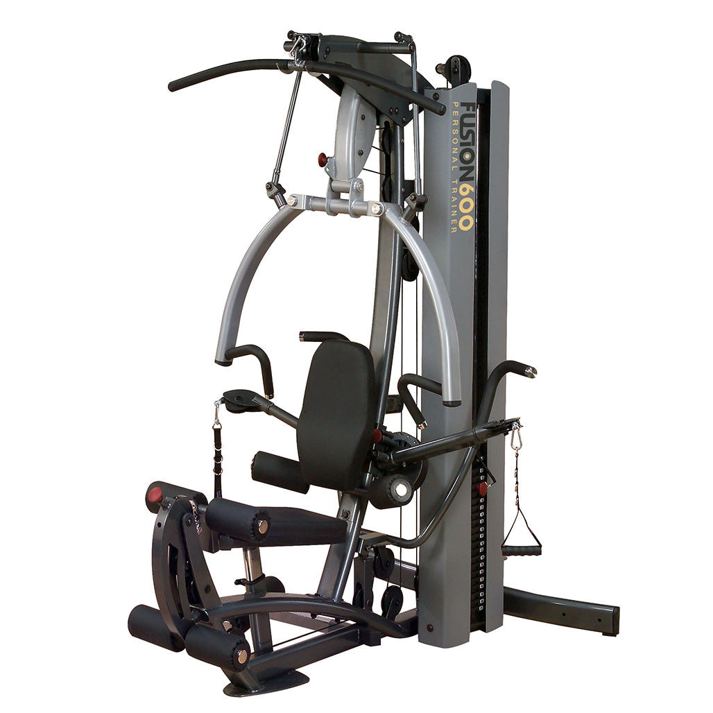 Body-Solid FUSION 600 Bi-Angular Gym with Functional Trainer Arms - My Store