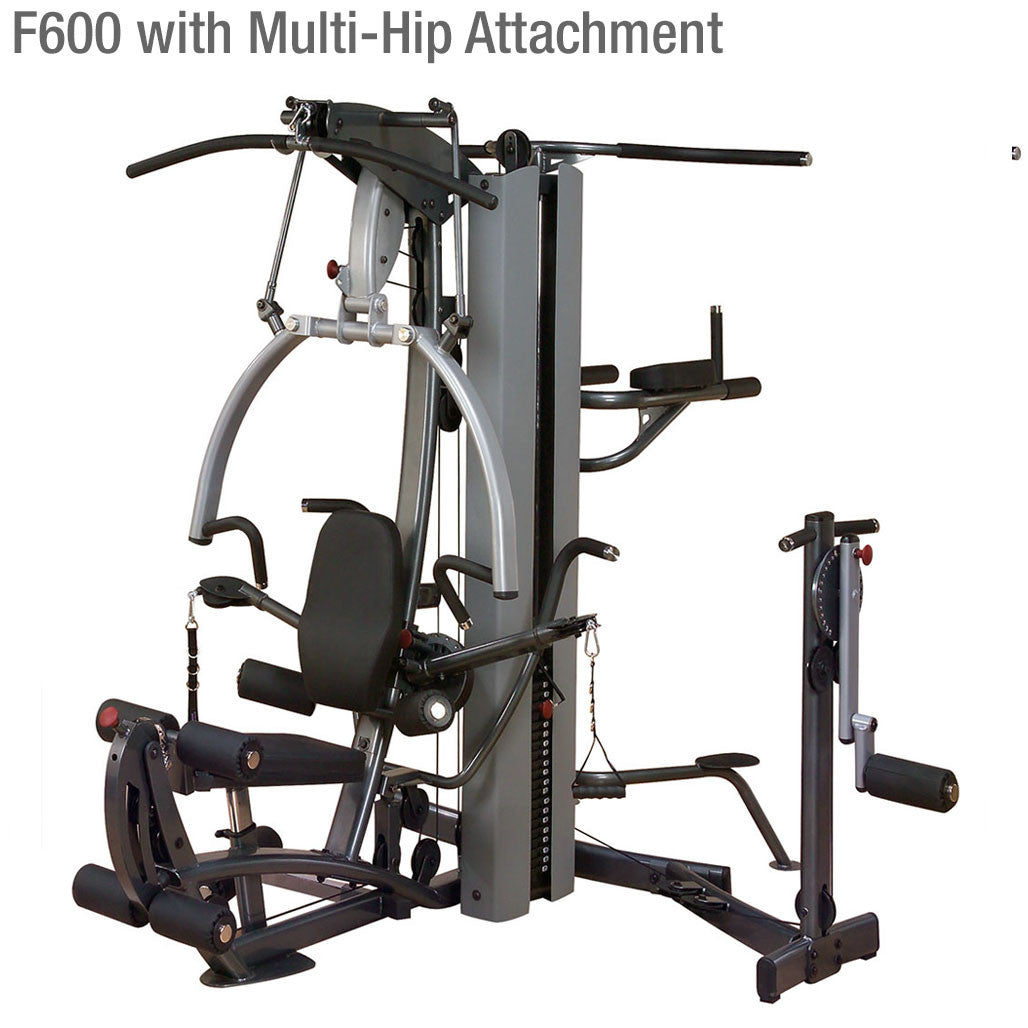 Body-Solid FUSION 600 Bi-Angular Gym with Functional Trainer Arms - My Store
