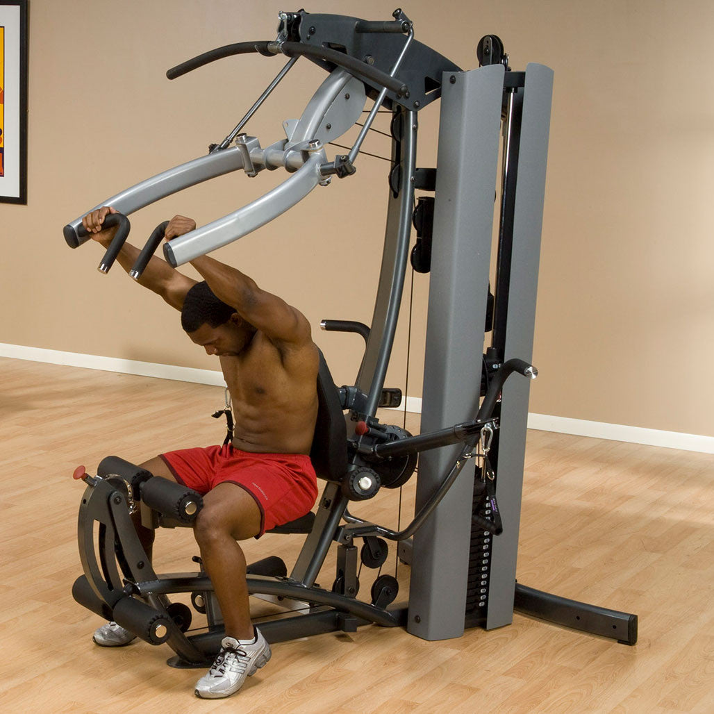 Body-Solid FUSION 600 Bi-Angular Gym with Functional Trainer Arms - My Store