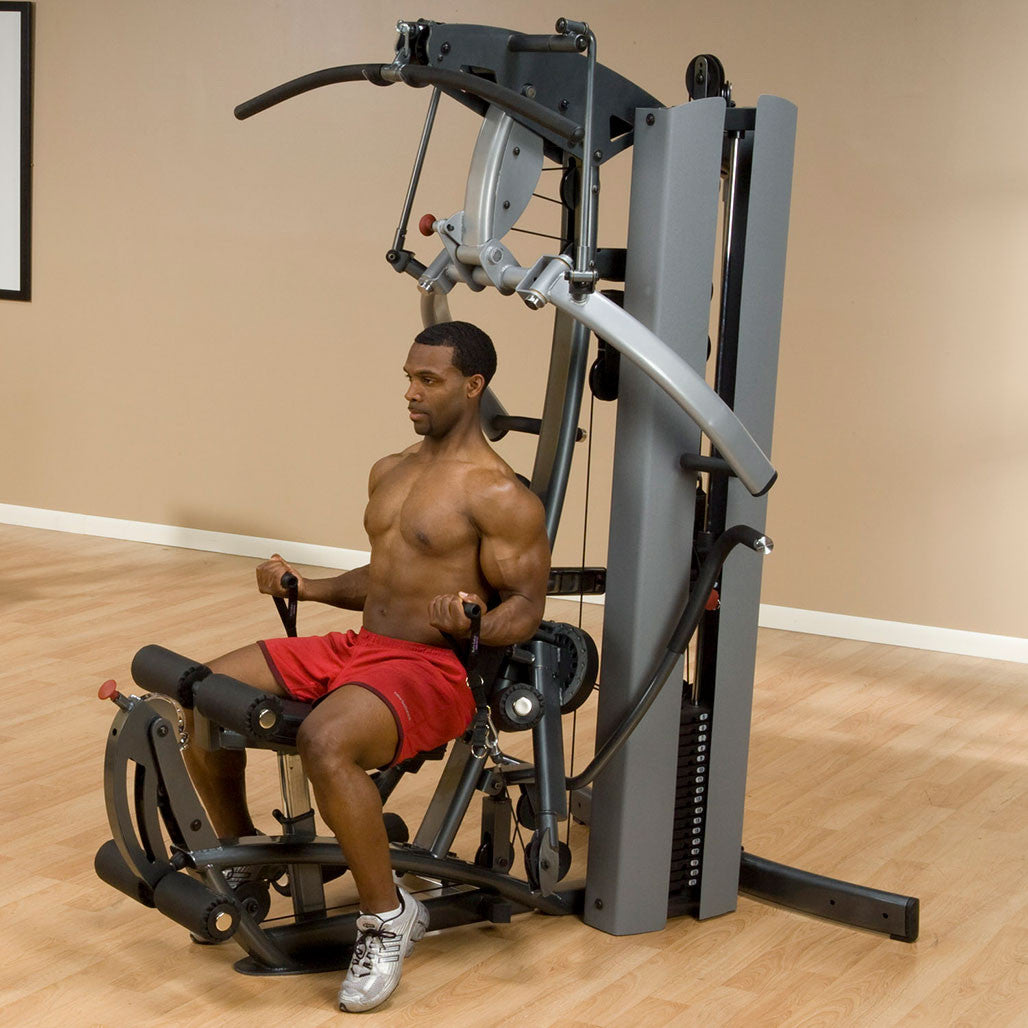 Body-Solid FUSION 600 Bi-Angular Gym with Functional Trainer Arms - My Store