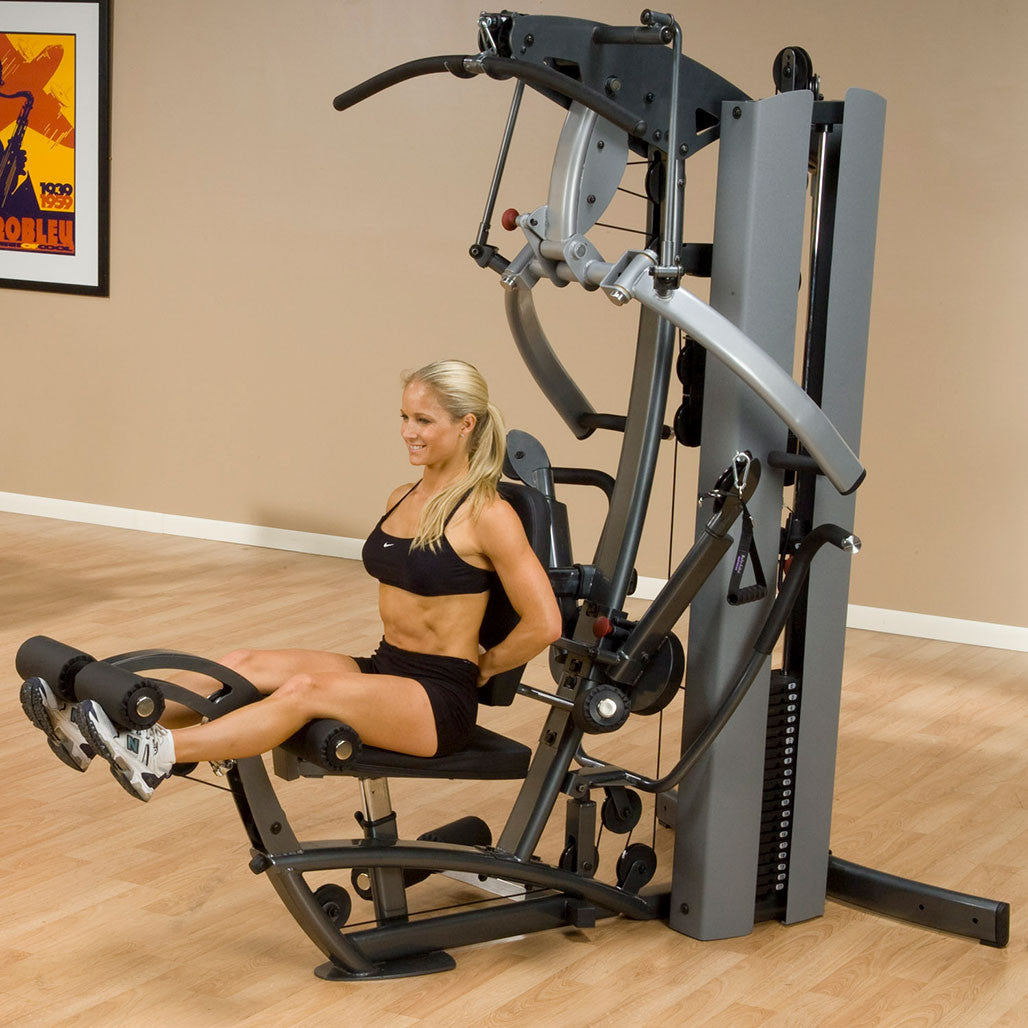 Body-Solid FUSION 600 Bi-Angular Gym with Functional Trainer Arms - My Store