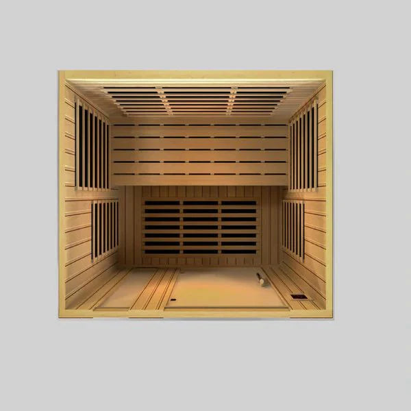 Dynamic Lugano 3-Person Low EMF FAR Infrared Sauna (Canadian Hemlock) - My Store