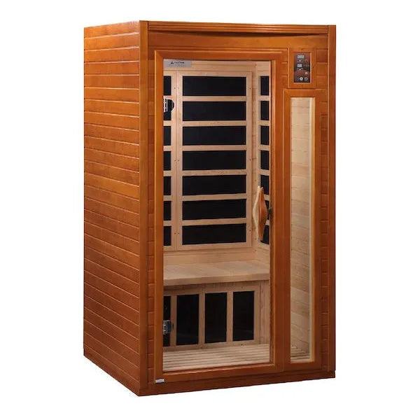 Dynamic Barcelona 1-2-Person Low EMF FAR Infrared Sauna (Canadian Hemlock) - My Store