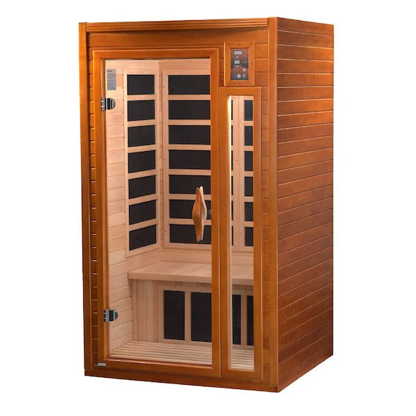 Dynamic Barcelona 1-2-Person Low EMF FAR Infrared Sauna (Canadian Hemlock) - My Store
