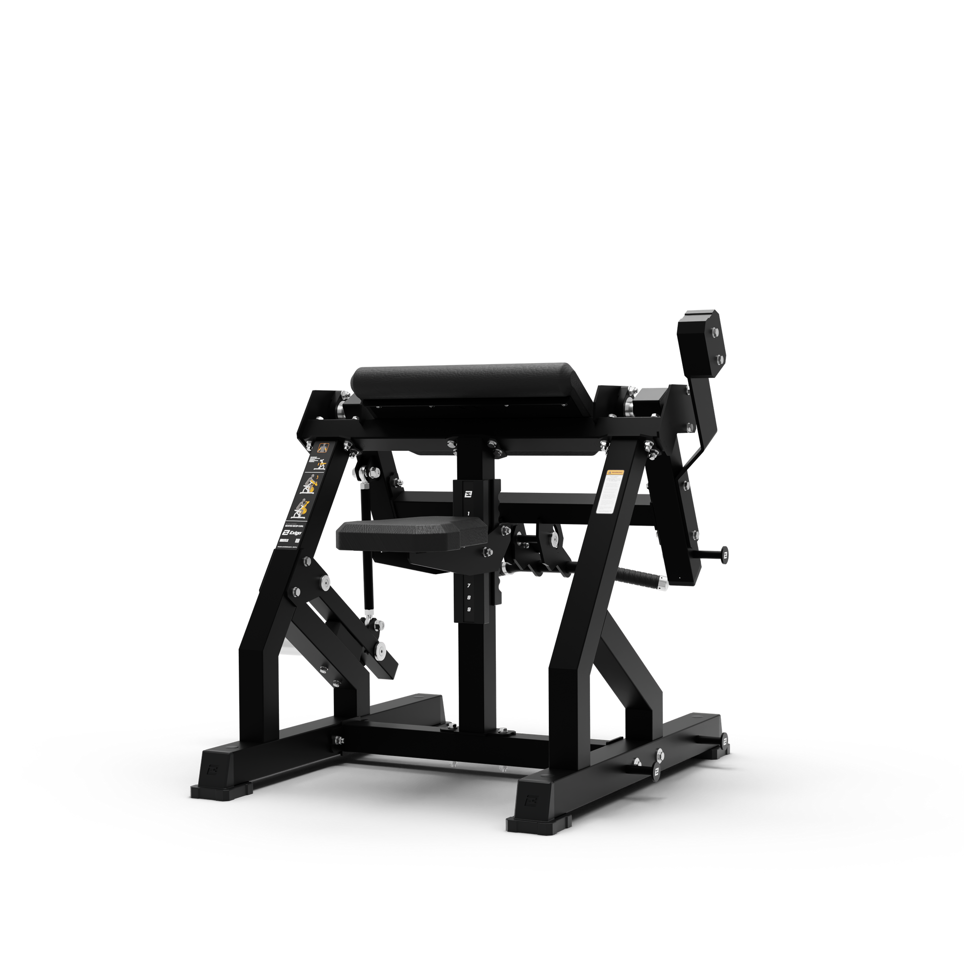 Exigo Bicep Curl – Plate Loaded Gym Machine - My Store