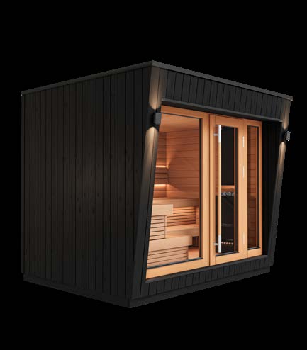 Saunum AirCube One (4-5 Person) – Premium Outdoor Sauna