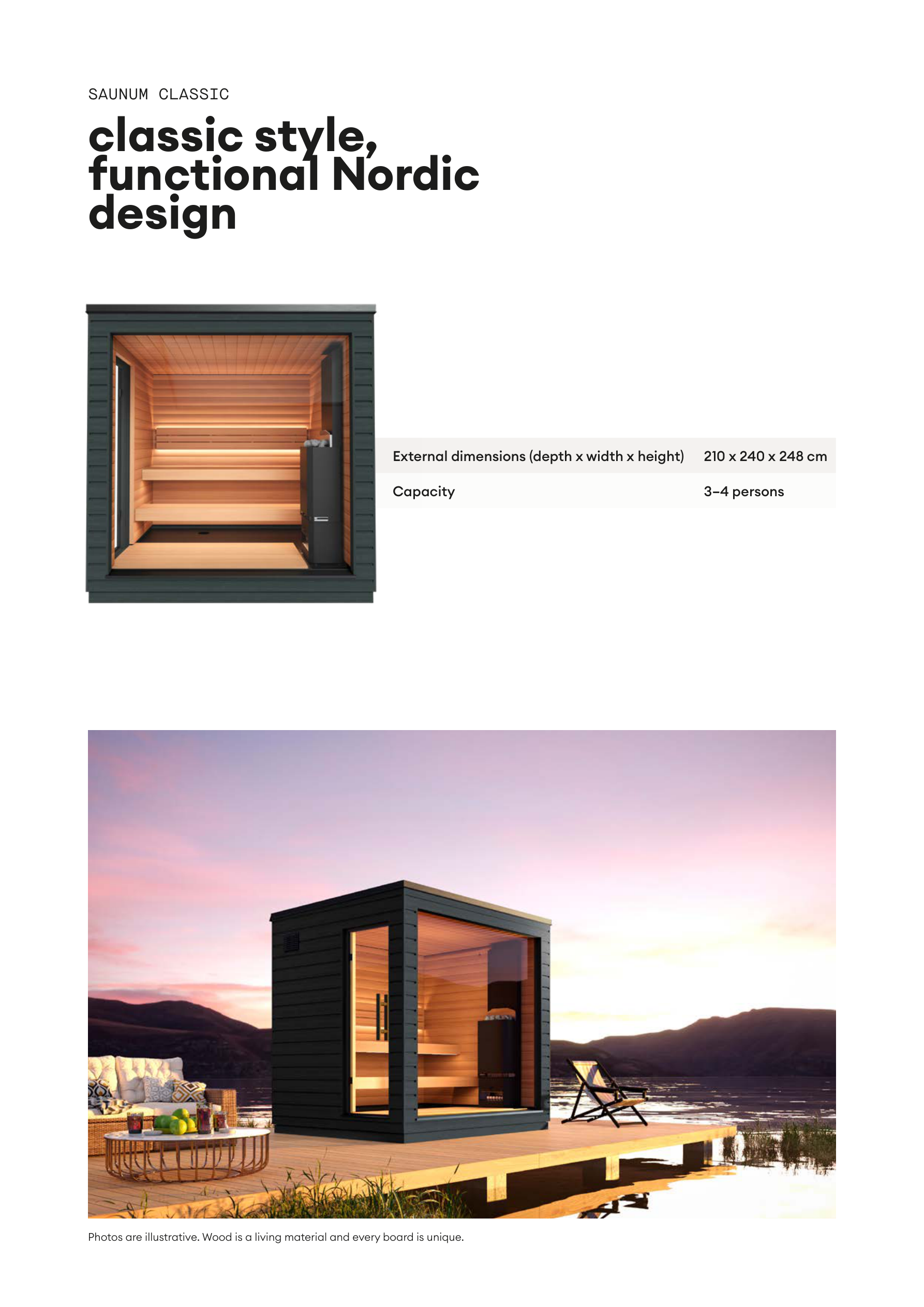 Saunum Classic (3-4 Person) – Premium Outdoor Sauna - My Store